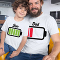 Father Son Matching T shirts Birthday Gift For Best Dad Daddy Men T-Shirt #FD