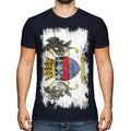 Saint Barthelemy Grunge Flag Men's T-Shirt Saint-Barthélemy T-Shirt