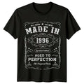 Made In 1996 Mens T Shirt 30th Birthday Gift Vintage thirty Year Old -a