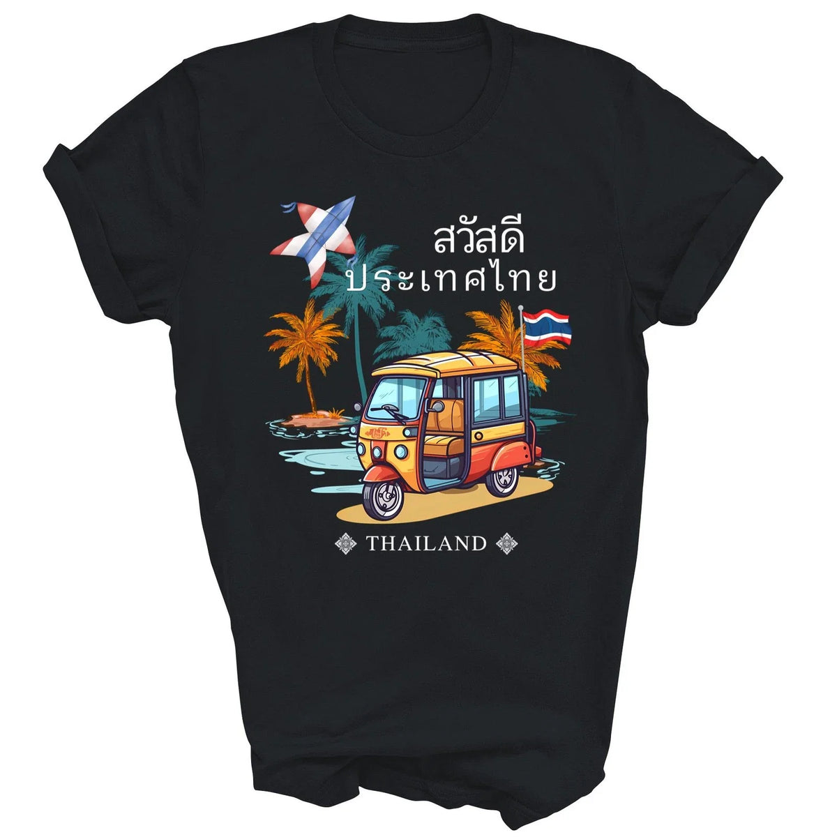 Thai Travel Vacation Sawasdee Thailand Unisex Shirt Gift T-Shirt