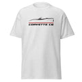 Premium T-Shirt For Chevrolet Corvette C6 Convertible 2004-2013 Car Fans Gift