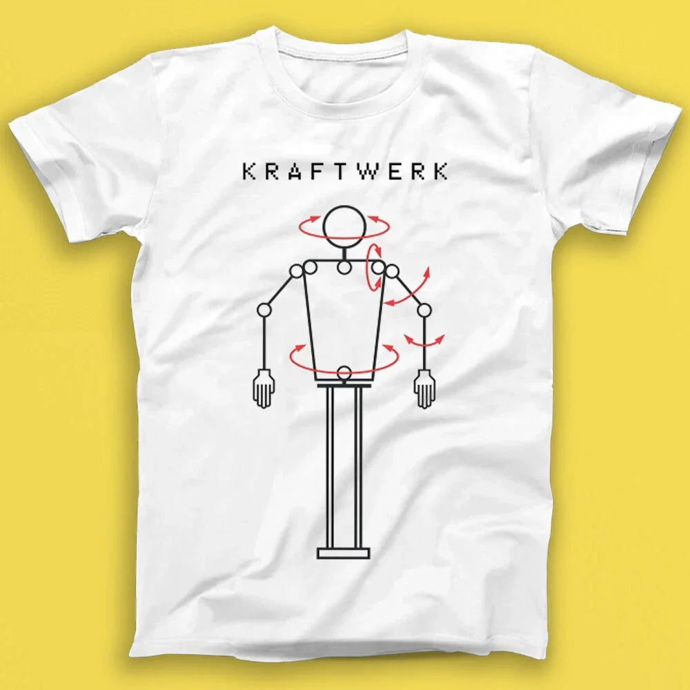 Kraftwerk  Robot Electronic Synth Pop Music Gift Tee T Shirt 1940