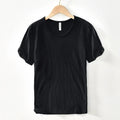 Men’s Cotton T-Shirt Casual Plain Solid Colour Short Sleeve Summer Tee