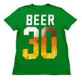 American Eagle Shirt Mens Large L Green Beer 30 Vintage Fit Short Sleeve