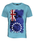 COOK ISLANDS GRUNGE FLAG MENS T SHIRT TEE SHIRT XS S M L XL 2XL 3XL 4XL 5XL