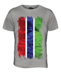 GAMBIA GRUNGE FLAG MENS T SHIRT TEE SHIRT XS S M L XL 2XL 3XL 4XL 5XL