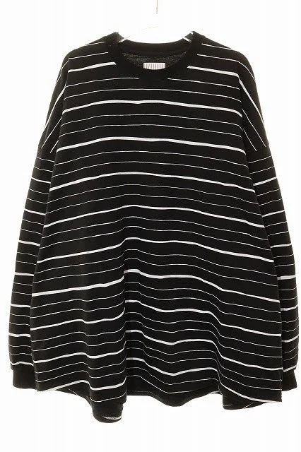 S.F.C Stripes LS Tee Black Large Creative Super Big Mix Side Stripes Used