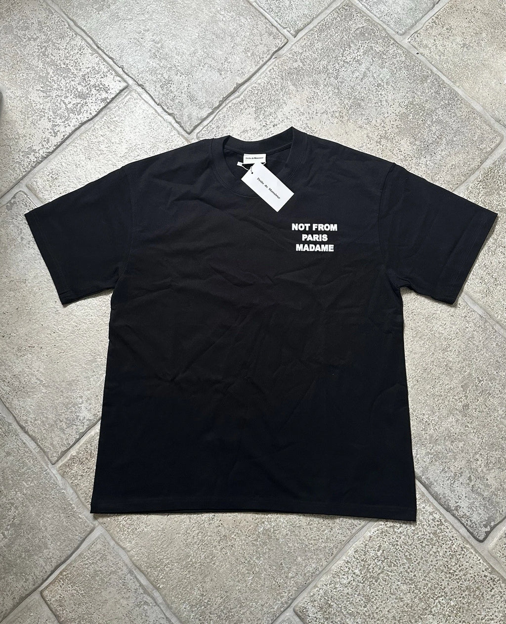 (NEW!) Drôle de Monsieur - "Not From Paris Madame" T-shirt