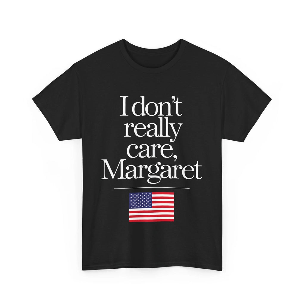 I Don't Really Care Margaret Funny Minimalist JD Vance T-Shirt