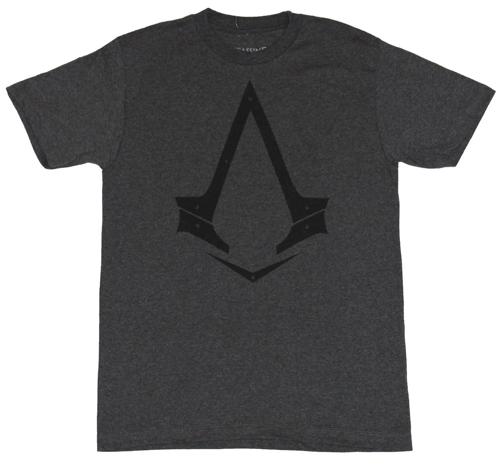 Assassin's Creed Syndicate Adult New T-Shirt - Simple trident A Logo Pic