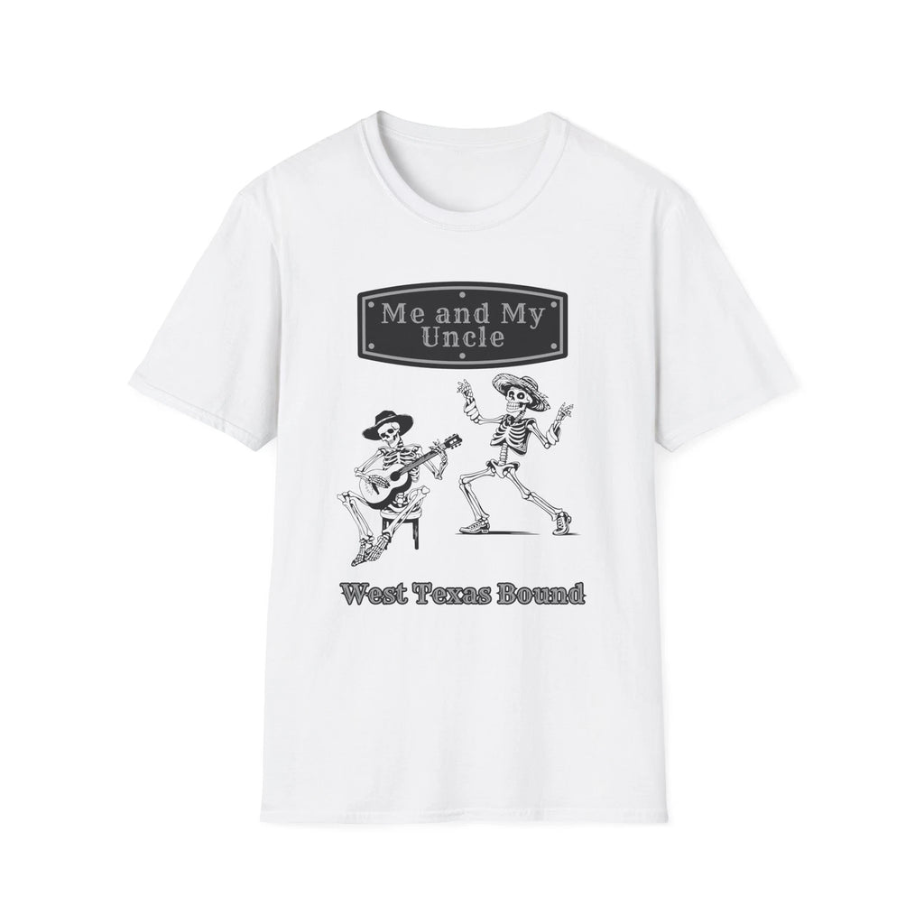 Grateful Dead Inspired Skeleton Festival Shirt - Me and My Uncle -