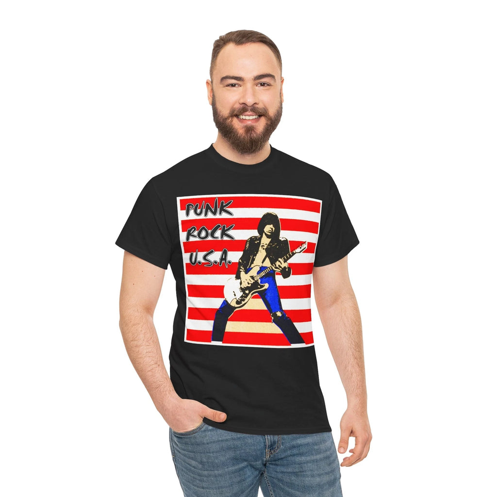 Punk Rock U.S.A. Unisex Heavy Cotton Tee