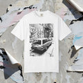 Midnight Street 240 Wagon Retro Urban Silhouette Aesthetic T-Shirt