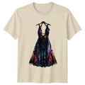 Womens Cosmic Galaxy Print Dress Gothic Celestial Fashion Gift For Her