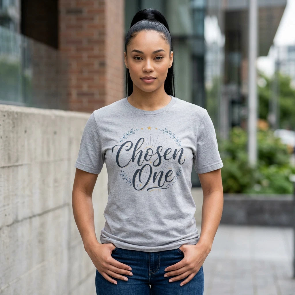 Chosen T-Shirt | Simple Text Graphic