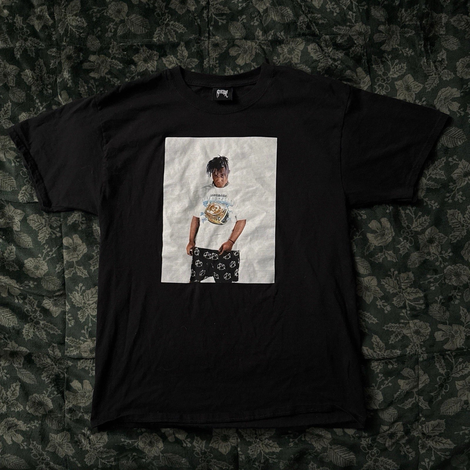 Juice Wrld x Revenge Streetwear T Shirt Rare ( Size L ) !