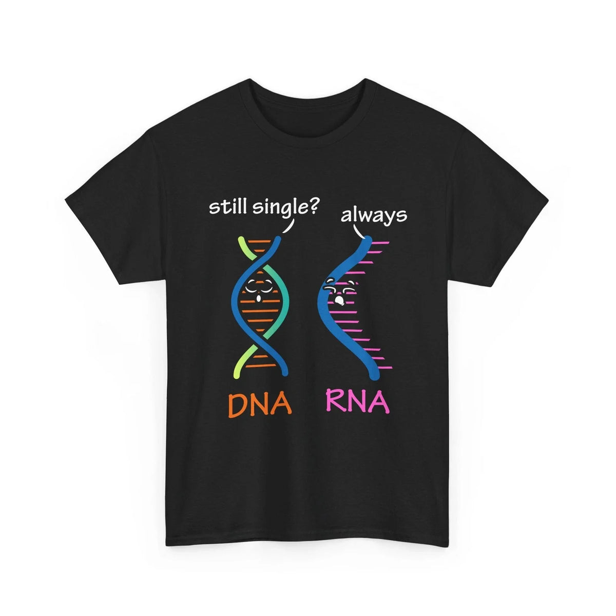DNA RNA Biology T-Shirt, Biology Science Lovers Biologist Funny Shirt