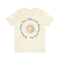 Cool shirt with cup of coffee