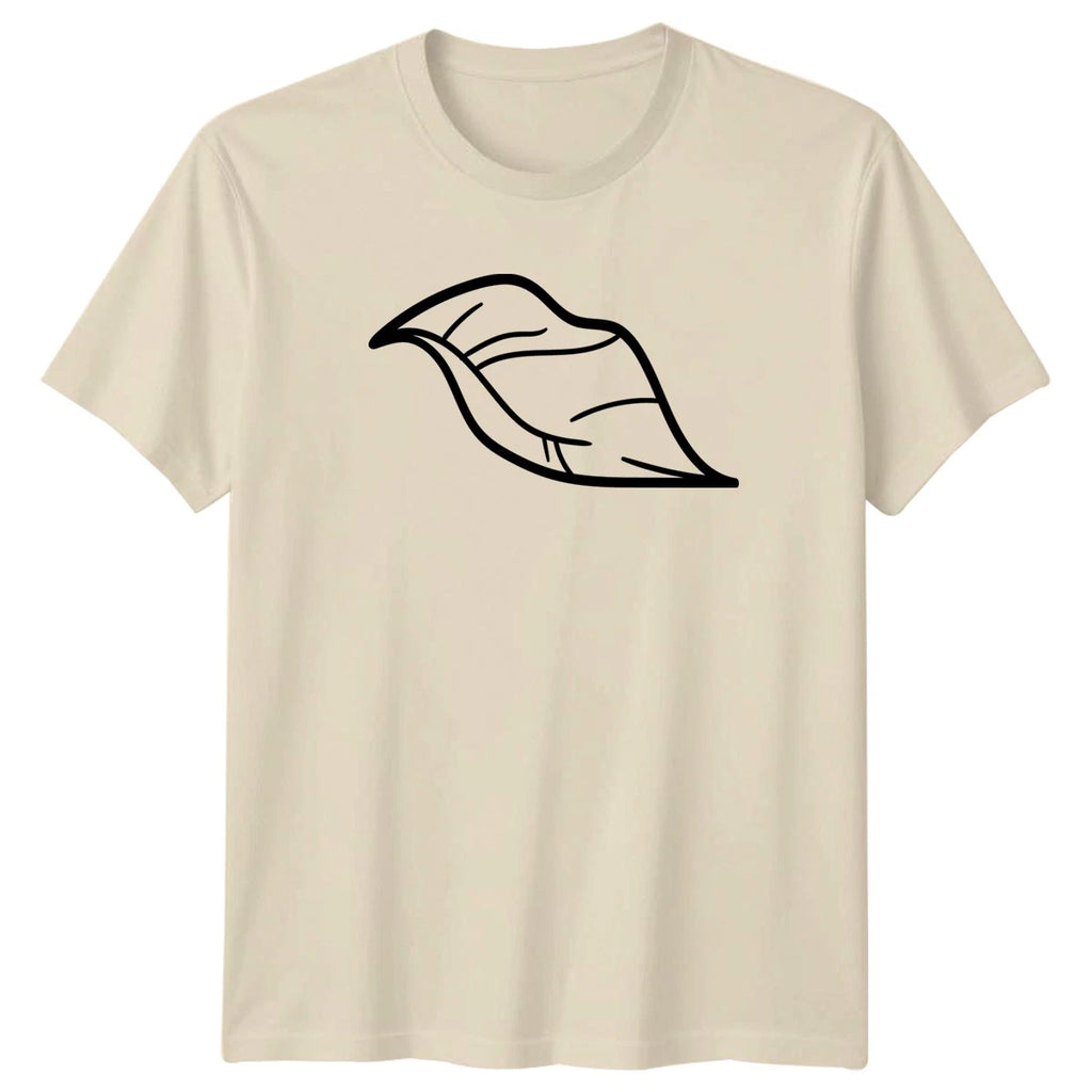 Simple Botanical Leaf Nature Design T-Shirt Botanical Line Art Nature