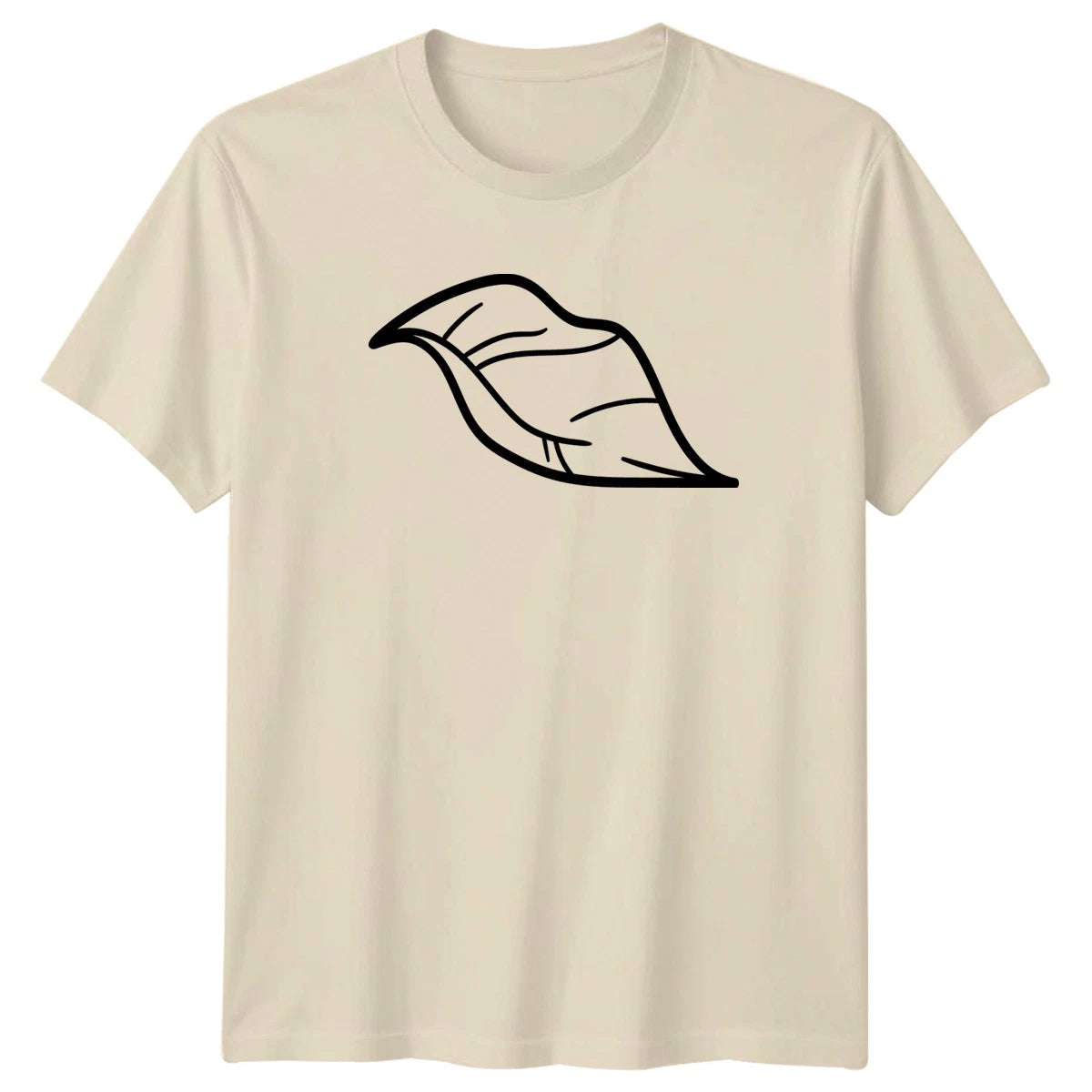 Simple Botanical Leaf Nature Design T-Shirt Botanical Line Art Nature
