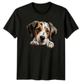 Cute Spotted Puppy Dog Breed Portrait Pet Animal Lover T-Shirt