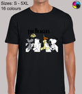 The Beagles Music Fan Funny Joke Regular Fit T-Shirt Top TShirt Tee for Men