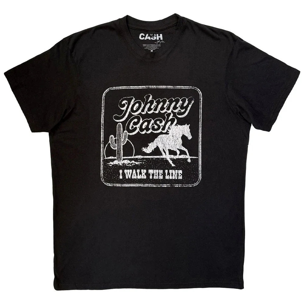 Johnny Cash I Walk The Line Premium Carbon T Shirt