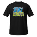 Stay Curious Shirt Streetwear Graphic Distressed Typography Urban Tee
