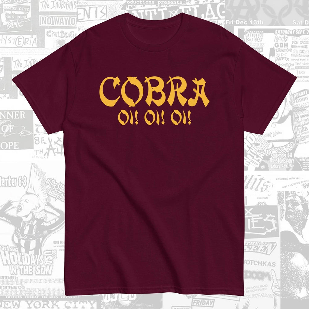 Cobra Japanese Oi! Punk Band T-Shirt Captain Nippon G.I.S.M. Skinhead Boot Boys