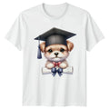 Cute Puppy Graduation T-Shirt Puppy Dogs 2026 Graduation Gift For Him And Her
