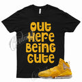 CUTE T Shirt for Lebron 19 University Gold Pollen 1 Del Sol 13 Yellow Hard Hat
