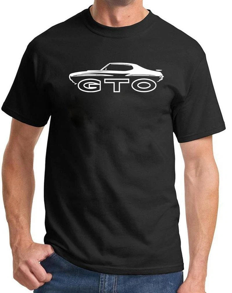 1970 Pontiac GTO Judge Hardtop Classic Outline Design Tshirt NEW COLORS