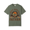 Best Coffee for Father T-Shirt | Retro Coffee Cup Design | Father's Day