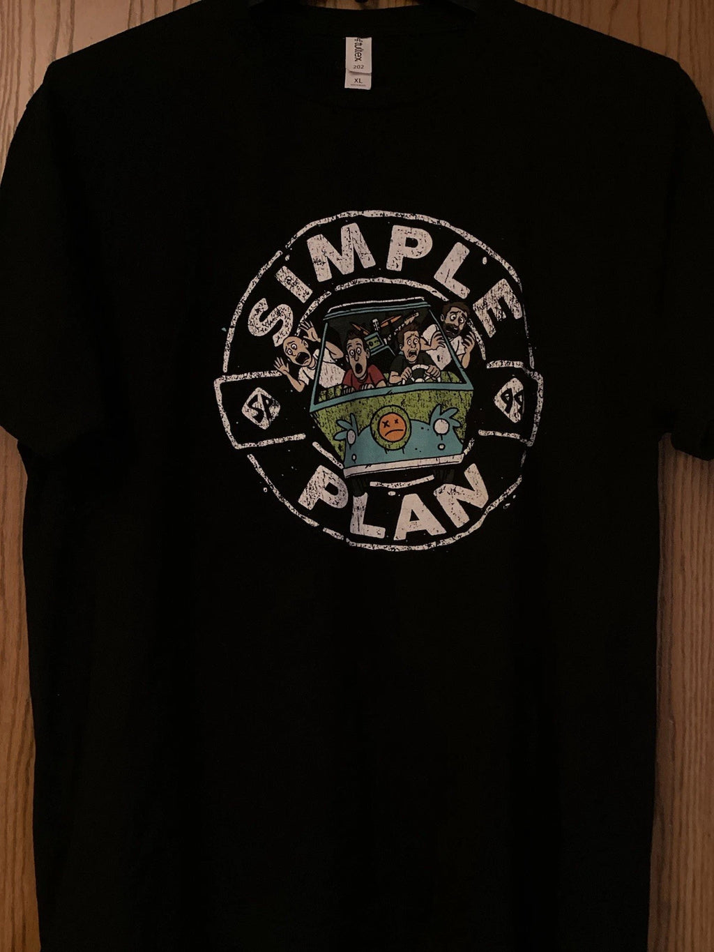 Simple Plan - “Bigger Than You Think!”  Tour 2025 - Black Shirt - 2 Sided - XL
