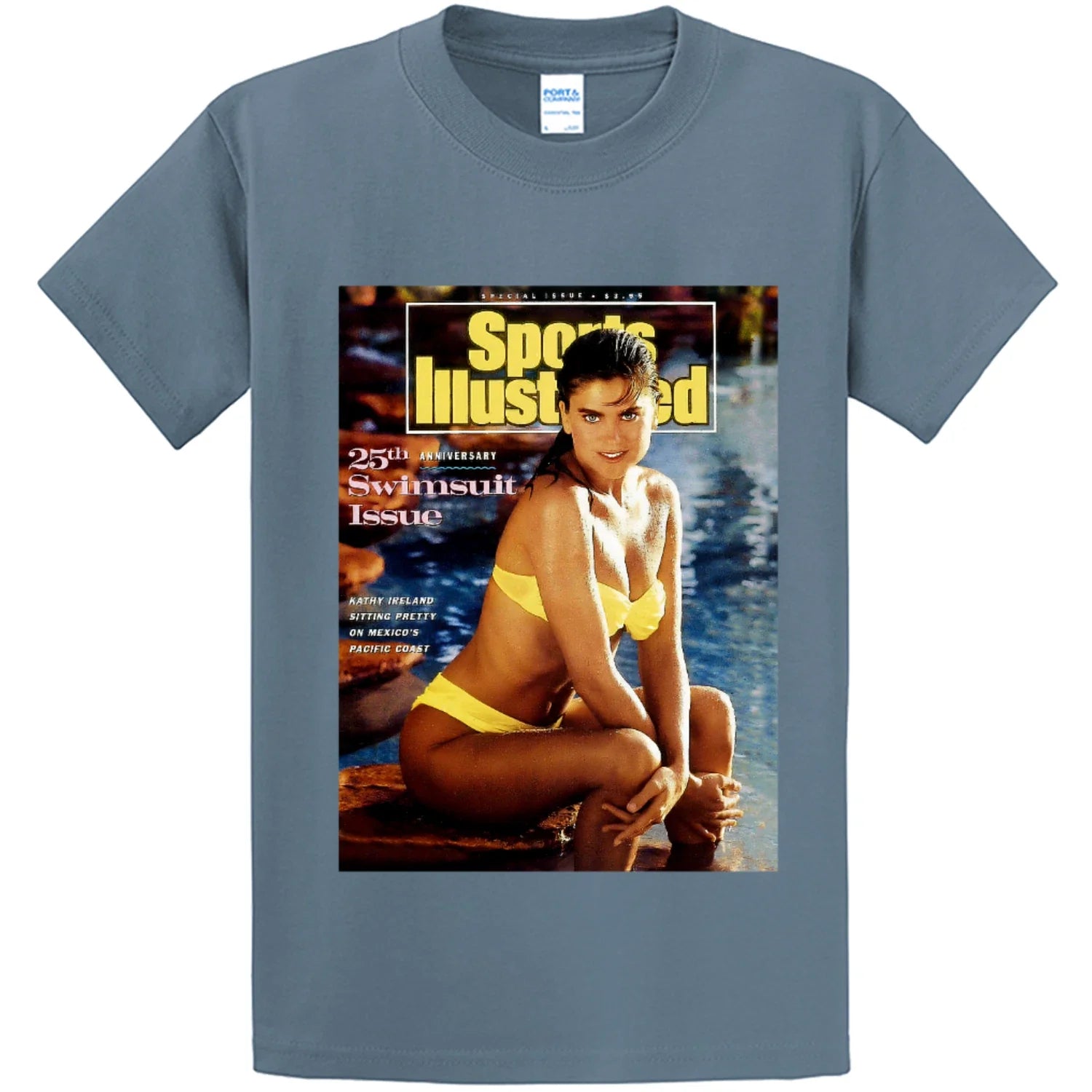 NEW Art Society POP CULTURE MAGAZINE VOL. 10 STONE BLUE Tee Shirt S-4XL MADE USA