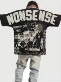 Men's 3D Letter Print T-shirt Summer Street Casual Soft Breathable Fashion Top