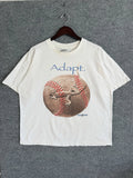 Vintage Lifes A Sport "Adapt" Baseball Lizard T Shirt 90s Sz XL Sports Animals