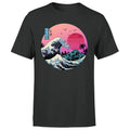 Retro Great Wave Tshirt Unisex - Kanagawa, Art, Japan s Mens T-Shirt#P1#OR#A