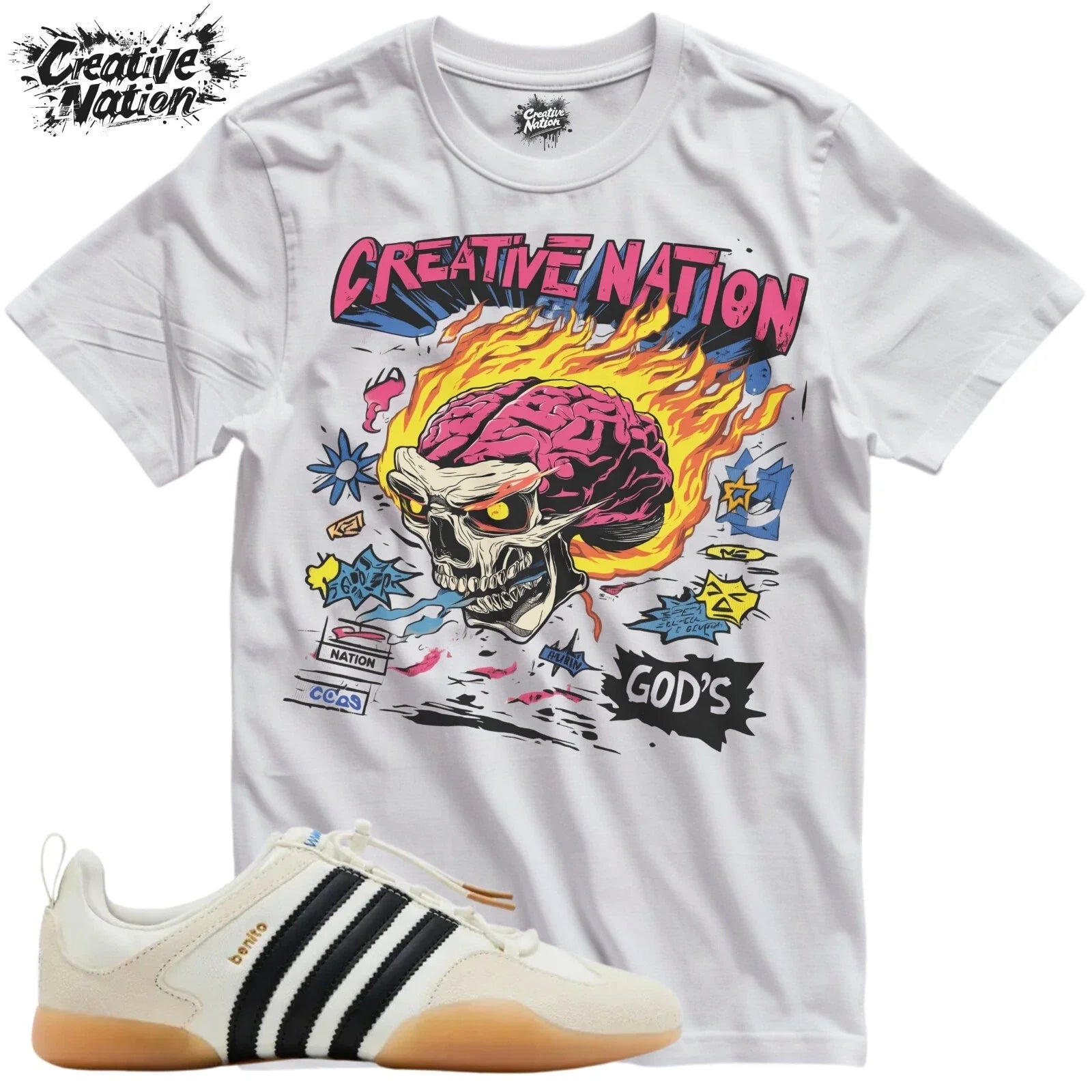 Shirt To Match Ballerina White Black Gum Unisex Tee Skull Shirt