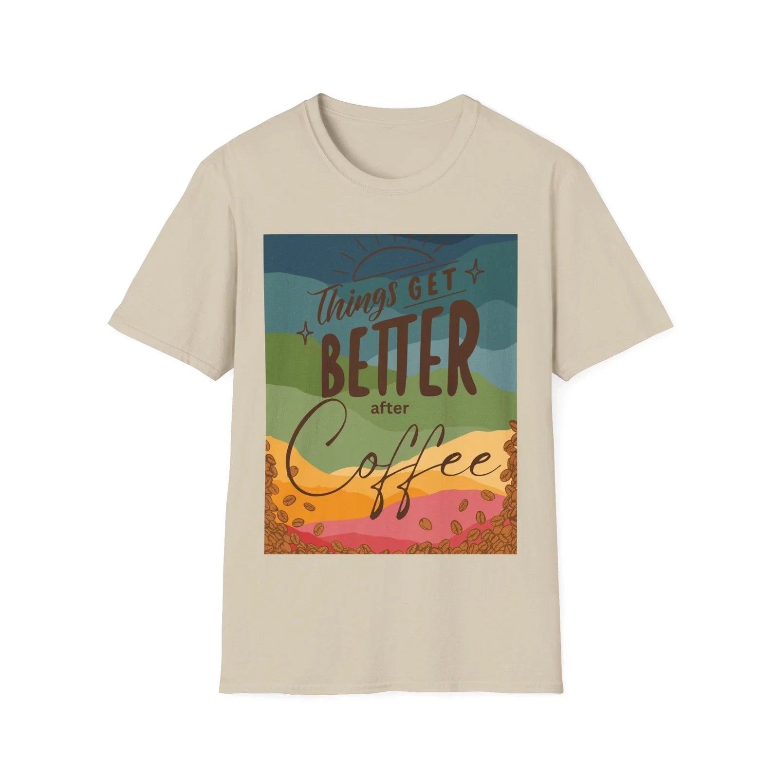 Coffee-Inspired T-Shirt, Funny Coffee Lover Gift, Coffee Lovers
