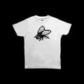 Space Invader Art Pixel Fly White Silkscreen T-Shirt 2020 Size XL NEW