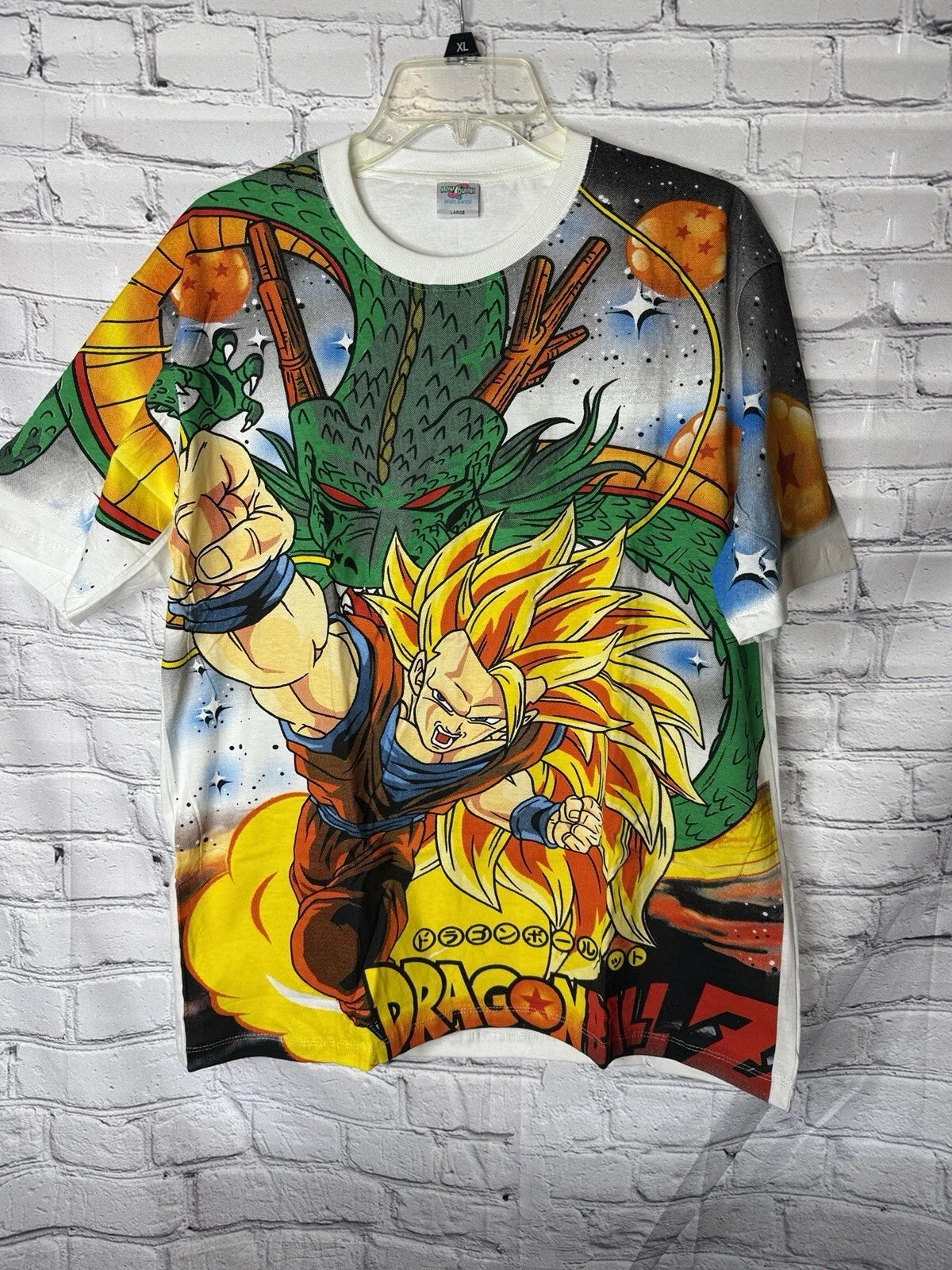 Street Couture Dragonball Z Anime AOP T Shirt All Over Print L Modern Bootleg