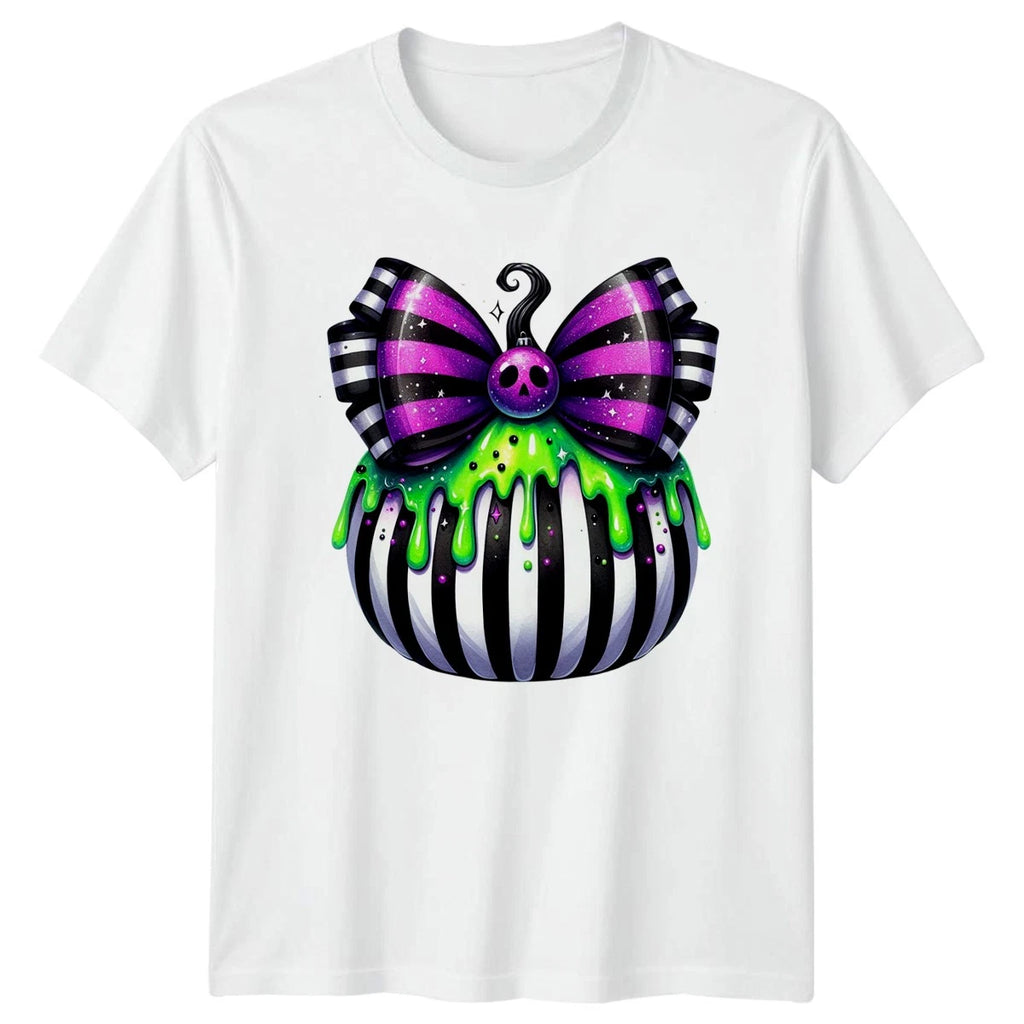 Gothic Skull Orb Halloween Holidays Mens T-Shirt Womens Graphic Tee