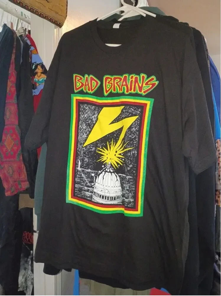 Bad brains rare art rock punk graphic tee