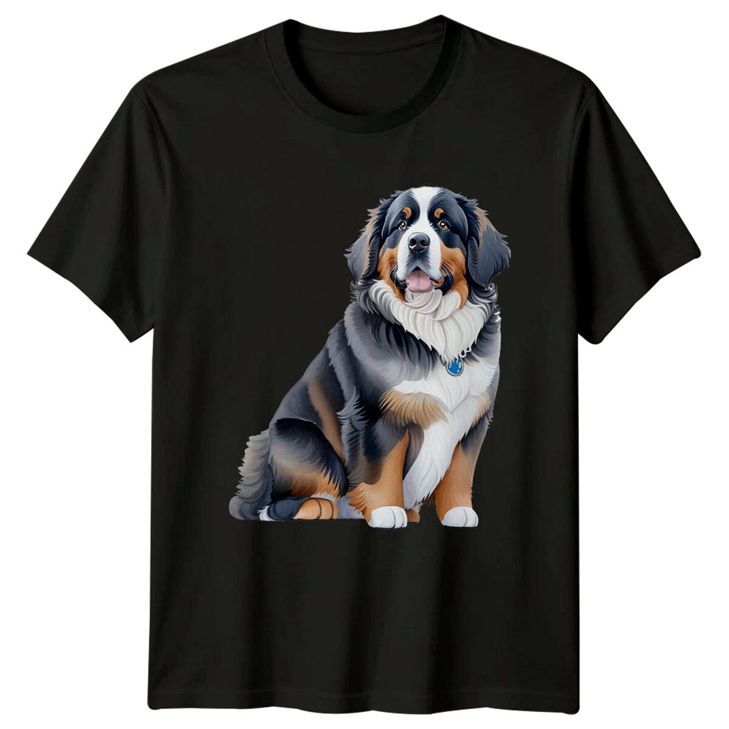 Bernese Mountain Dog Breed Graphic T-Shirt