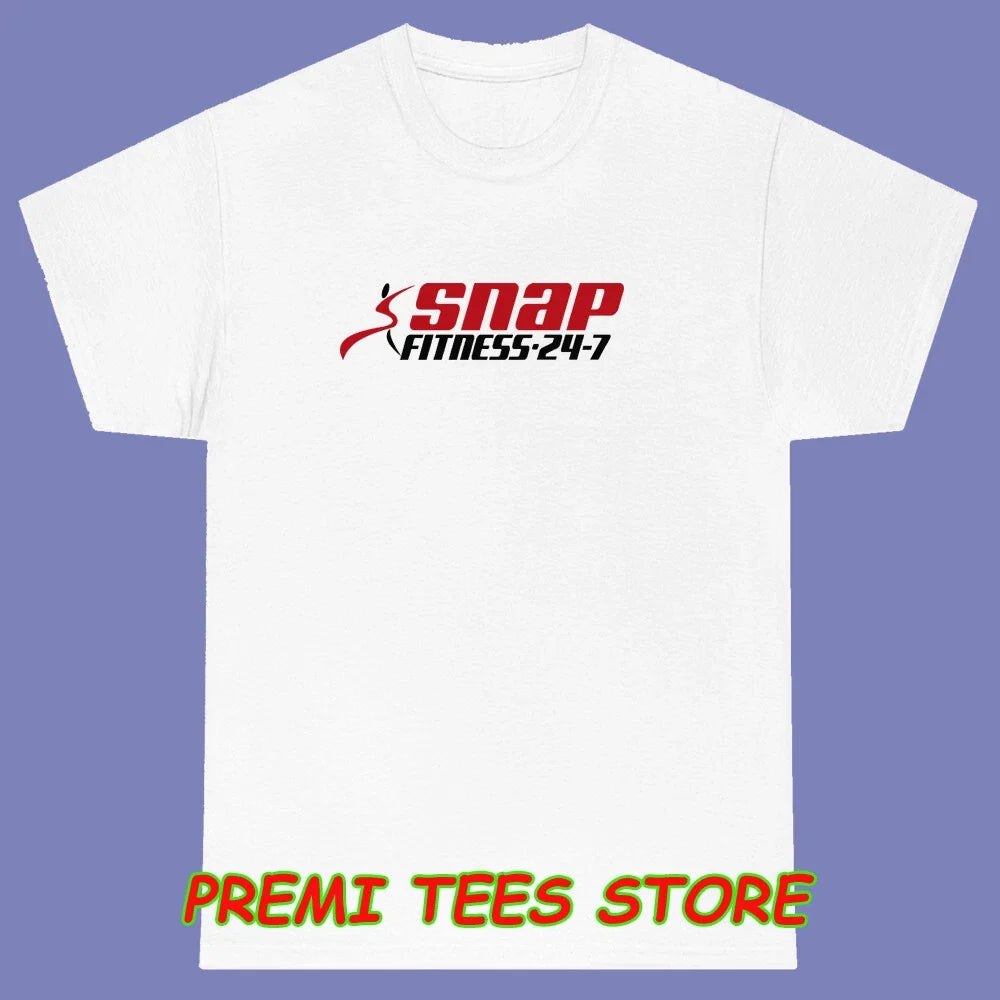 Snap Fitness Gym Men's White Size S-3XL