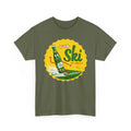 Drink Ski Say Skee-e-e Water Skiing Bottle Retro Soda Cap Pop Beverage T-Shirt