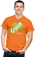 BSW Men's Orange Crush Carbonated Soda Beverage Vintage Shirt