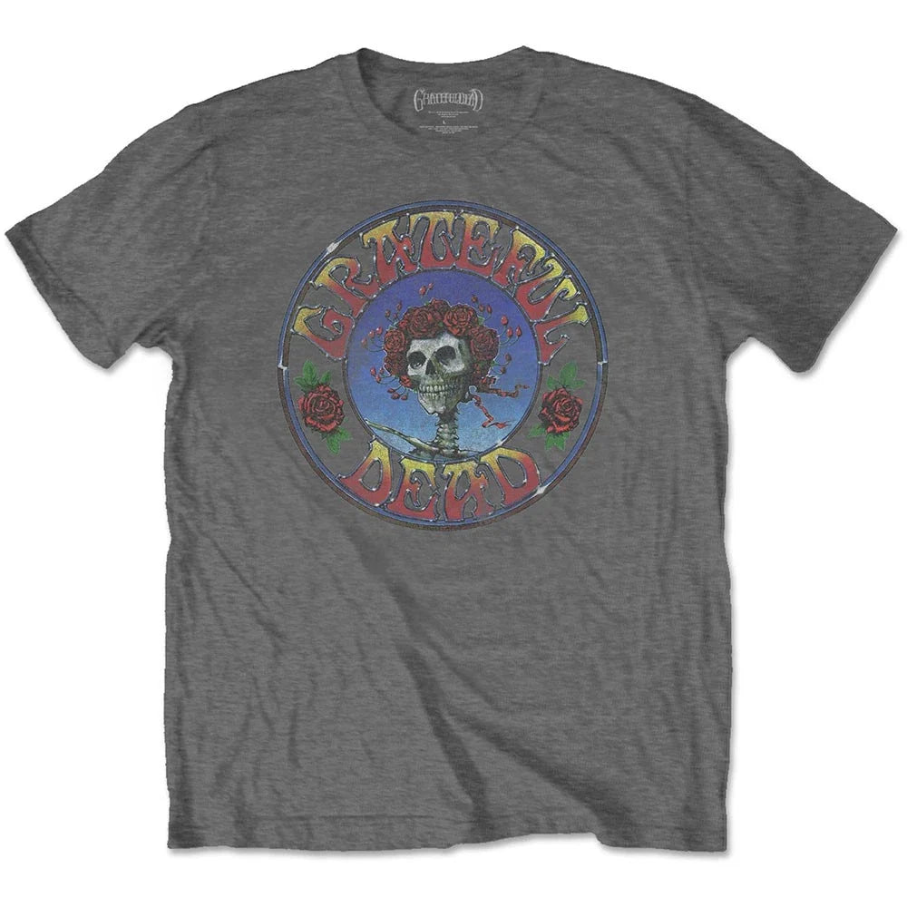 Grey The Grateful Dead Bertha Circle Official Mens T-Shirt