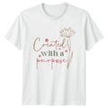 Created With A Purpose Womens T-Shirt Mothers Day Gift For Her